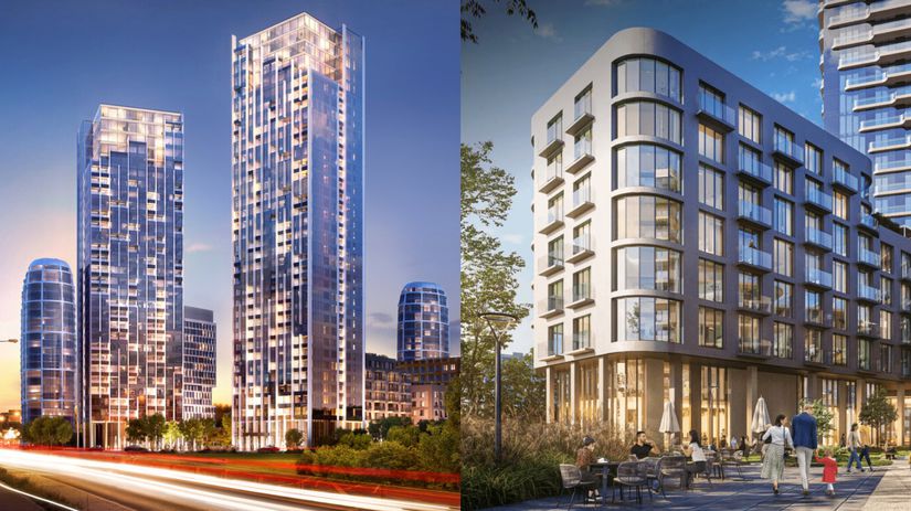 Mrakodrapy Bratislavy v problemoch Ceny bytov stupli na 14 tisic za meter developeri nemaju na vystavbu