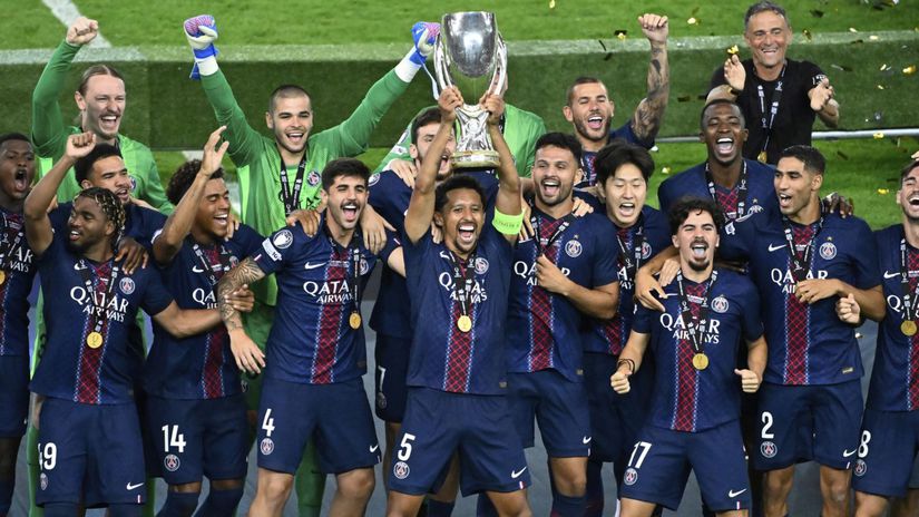 Rozhodol penaltovy rozstrel Pariz uchmatol Tottenhamu Superpohar UEFA