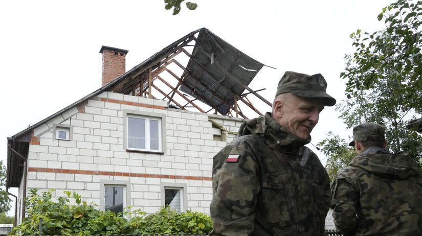 Dom v obci Wyryki neznicil rusky dron ale polska raketa