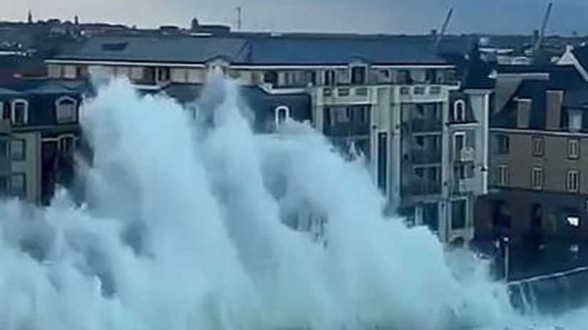 Saint Malo Mesto najvysieho prilivu a odlivu v Europe