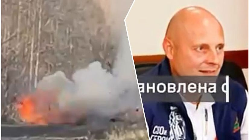 VIDEO Explozia auta na Sibiri zabila ruskeho velitela