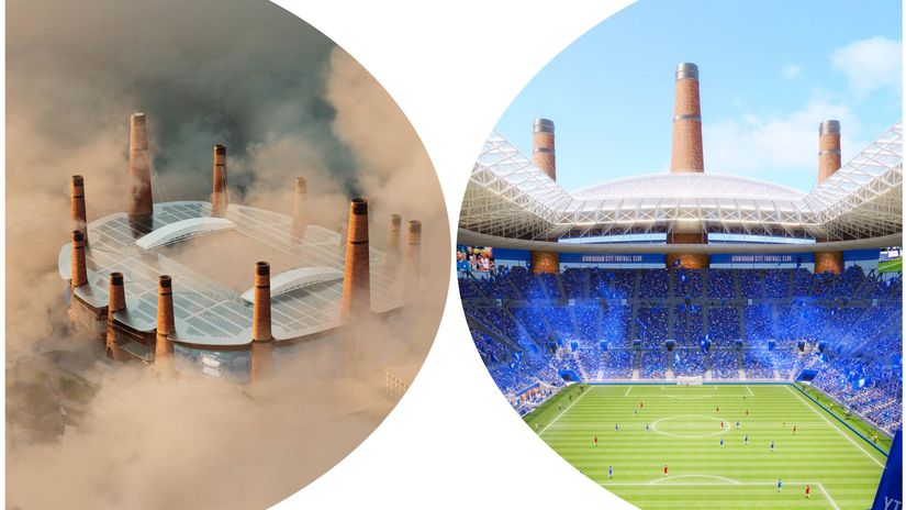 Hrdi na svoju priemyselnu minulost V Birminghame postavia unikatny stadion