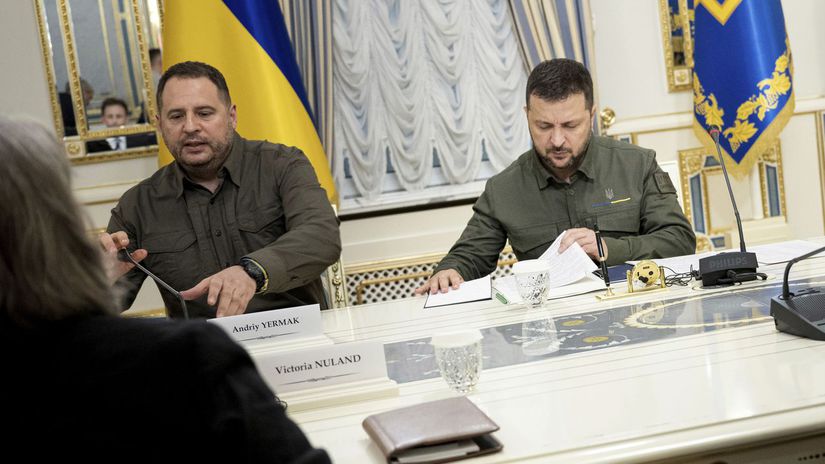 Jermak skoncil u Zelenskeho Korupcna kauza v energetike