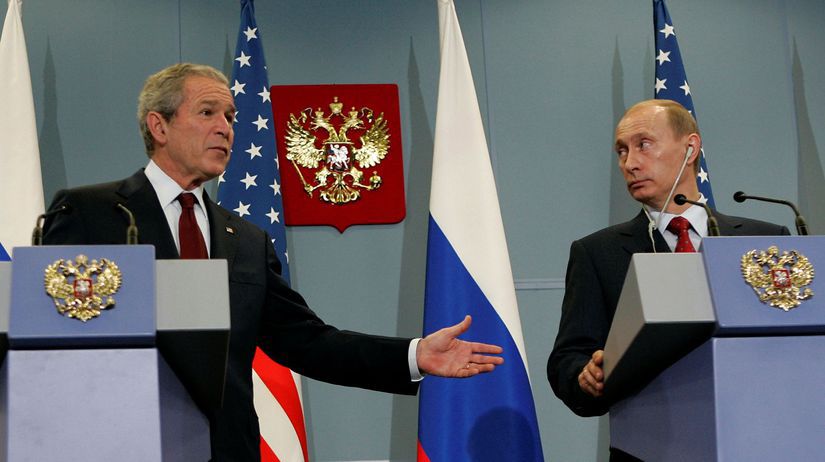Co povedal Putin Bushovi Spochybnil celistvost Ukrajiny