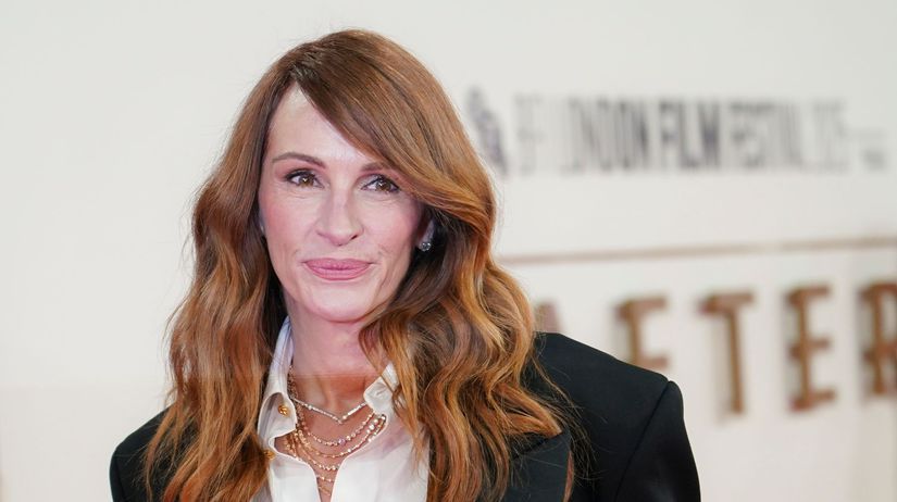 Julia Roberts v Prahe Nikto ju nespoznal