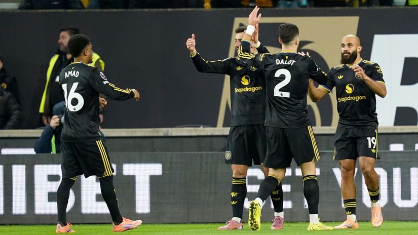 Tri goly v druhom polcase Manchester United porazil Wolves