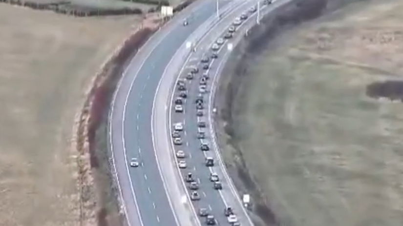 VIDEO Dopravny uzlik Tunel Visnove vyprazdnil cestu pod Strecnom ale zapchal vyjazd z dialnice