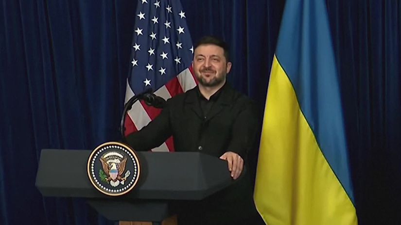 VIDEO Rusko chce aby sa Ukrajine darilo vyhlasil Trump po boku Zelenskeho