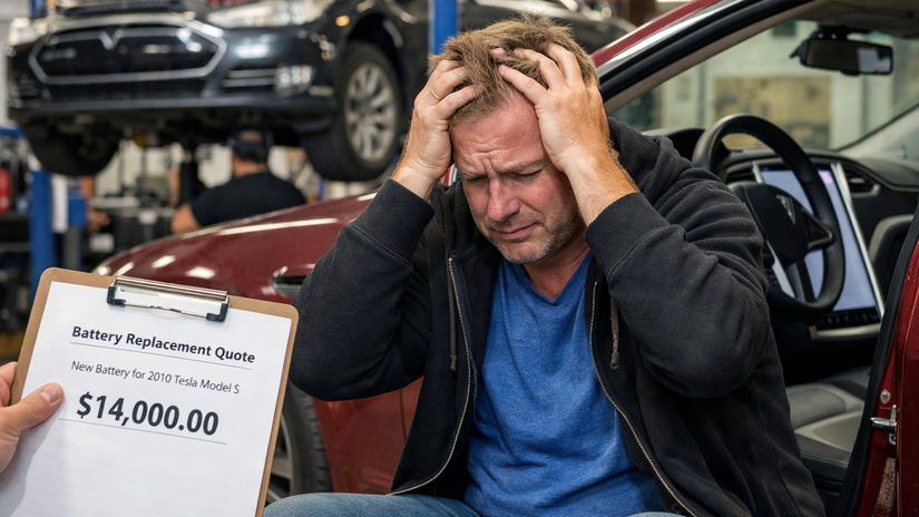 American zistil cenu novej baterie do starej Tesly S Neveril vlastnym ociam