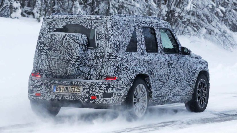 Mercedes Benz Little G Male gecko opat ukazuje svoje prednosti