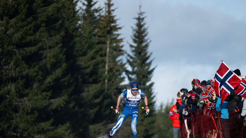 Blaznivy sportovec ktoremu pocas pretekov na olympiade zamrzol penis sa opat predviedol cez vikend ho hladalo cele fnsko