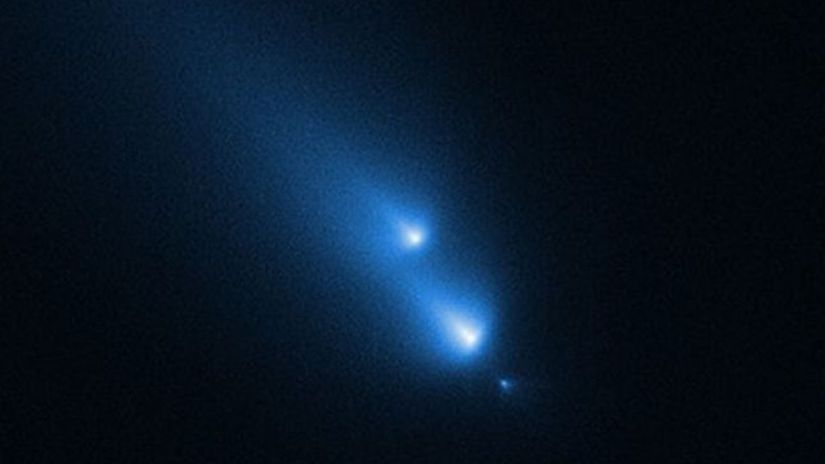 Hubbleov teleskop zachytil nemone komta sa mu rozpadla priamo pred oami