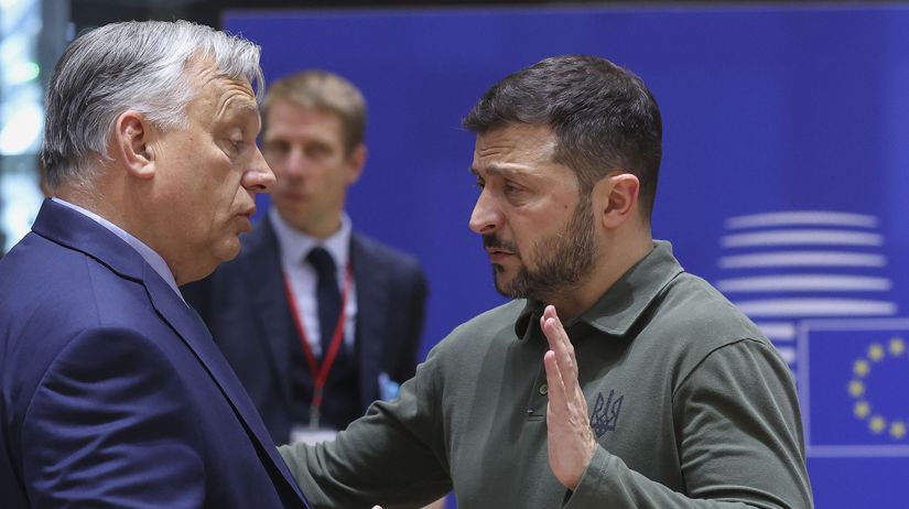Stacilo Zelenskyj to pri Orbanovi prehnal Brusel jeho vyroky ostro odsudil