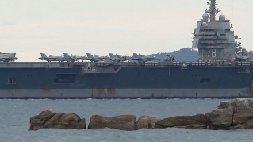 pycha americkeho namornictva si odskocila z iranu v chorvatsku ju cakaju opravy a udrzba