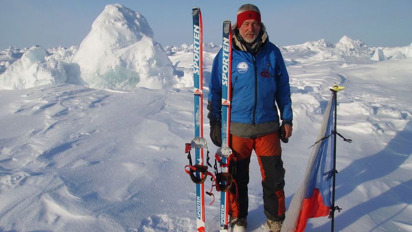 Miroslav Jakes zahynul na Spicbergoc h Legendarne polarnik spadol do trhliny