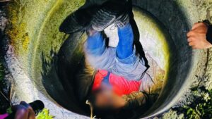 Rozhodovali minuty Muz uviazol dolu hlavou v sachte o jeho osude rozhodol nenapadny detail