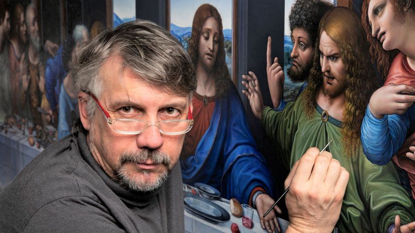 Stanislav Lajda zrekonstruoval da Vinciho Poslednu veceu a tvrdi ze Leonardo je skvely chlapik
