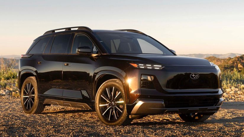 Subaru Getaway Plejady predstavili stvrty elektromobil Mieri medzi velke SUV