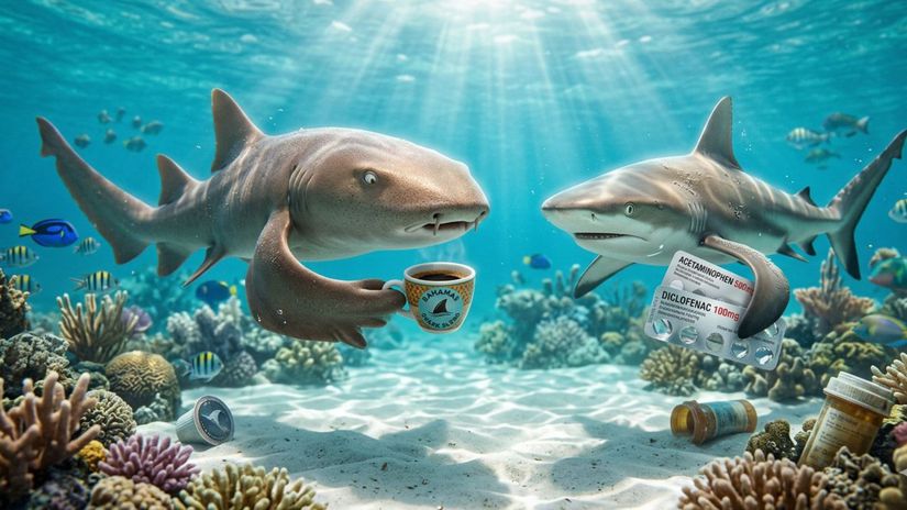 zraloky su nabiti kokainom a kofeinom spravaju sa energickejsie ako ludia po rannej kave