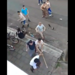 Hromadna bitka v Nemecku medzi ucastnikmi aj Slovaci Policia sa najprv iba prizerala