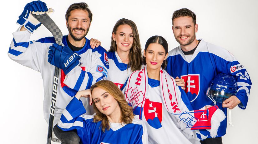 Slovenske dresy a pribehy ktore pohladia na dusi Herci z JOJ preukazali ze hokej dokaze spojit rodiny tribuny a cele generacie