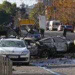 Dalsi rusky generl na odstrel Pri Moskve explodovalo auto vodic zahynul
