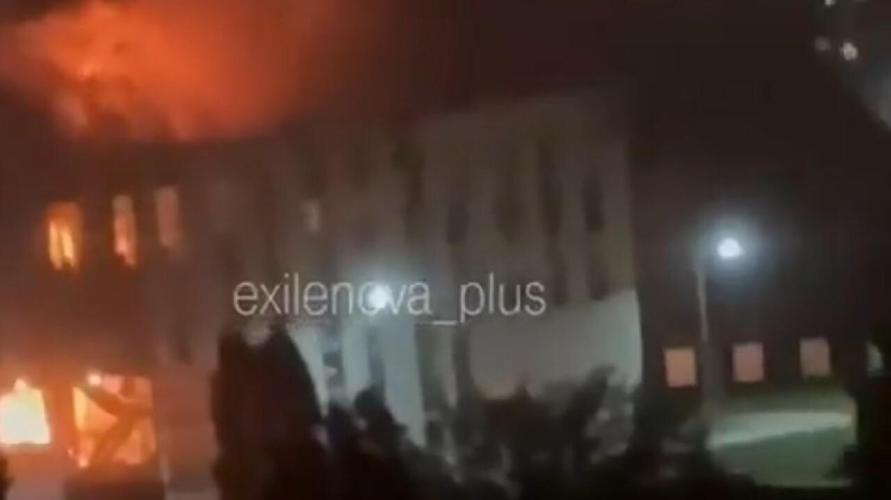 dva silne udery za jednu noc ukrajinske drony zautocili na univerzitu aj obrovsky sklad svet spravy
