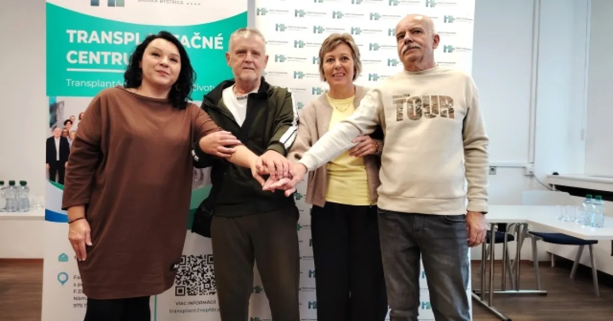 Dva manželské páry spojila osudová výmena obličiek