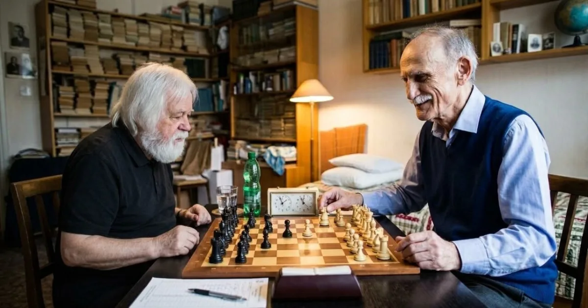 Komunisti trestali nevidiaceho šachistu za partiu s emigrantom. Jeho unikát
