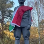 Konevova socha čelila útoku, objavil sa nápis „vrah“
