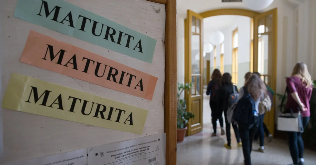 Maturita z matematiky prekvapí: Drucker navrhol dve varianty, jedna bude ľahšia 7 Maturita z matematiky prekvapí: Drucker navrhol dve varianty, jedna bude ľahšia