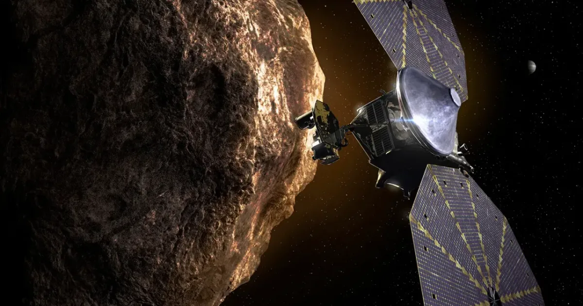 Sonda Lucy po 3,5 miliardy kilometroch dorazila k Jupiterovým Trójanom 6 Sonda Lucy po 3,5 miliardy kilometroch dorazila k Jupiterovým Trójanom