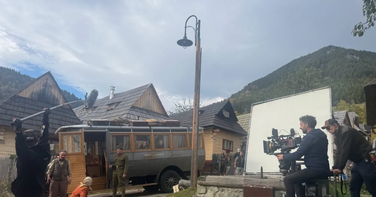 Vlkolínec ovládli filmári, oživujú príbeh s odkazom na Bagara i Bielika