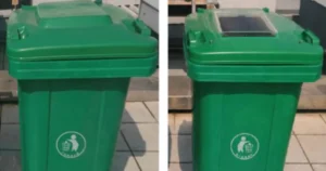 Zariadenie čínskych vedcov využíva svetlo na likvidáciu zápachu z košov